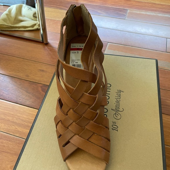 Corso Como Genni Tan summer shoe size 7 - Picture 4 of 5